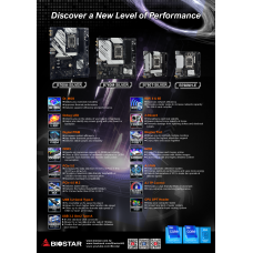 BIOSTAR B760A-SILVER, B760M-SILVER, B760T-SILVER, B760NH-E